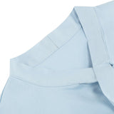 1950S Light Blue Bow Tie Buttoned Sleeveless Vintage Dress
