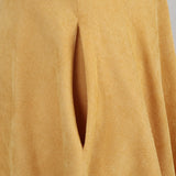 1950S Light Blue Retro Belted Sleeveless Vintage Swing Dress