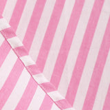 1950S Pink and White Gingham Halter Neck Vintage Swing Dress