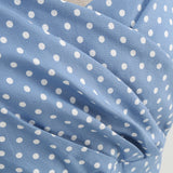 1950S Red Retro Polka Dot Halter Neck Vintage Dress