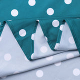 1950s Teal Spaghetti Strap Retro Polka Dot Vintage Dress