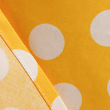 1950S Yellow Retro Polka Dot Halter Belted Vintage Dress