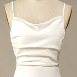 White Mermaid Long Wedding Dress