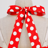 1950S Yellow Retro Polka Dot Halter Neck Vintage Dress