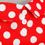 1950S Yellow Retro Polka Dot Halter Neck Vintage Dress