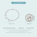 Simple Heart Chain Bracelet
