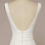 Mermaid Square Neck Wedding Dress