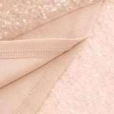 1950S Glittering Pink Sequin Spaghetti Strap Sweetheart Neckline Vintage Swing Dress