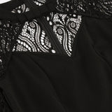 1950S Hollow Backless Flower A Shape Retro Christmas Dark Style Vintage Dress